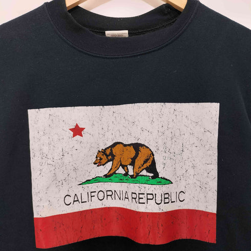 ギルダン GILDAN CALIFORNIA REPUBRIC プリントトレーナー メンズ
