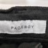 PAGE BOY コーティングデニムスカート レディース