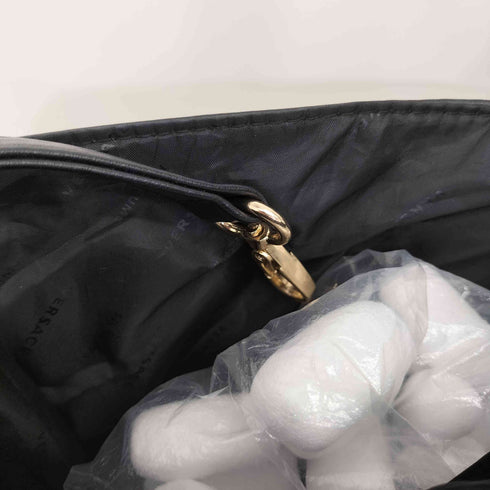 ヴェルサーチ VERSACE PVC トートバック レディース