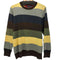 トミーヒルフィガー TOMMY HILFIGER マルチカラー ボーダーニット メンズ S/P