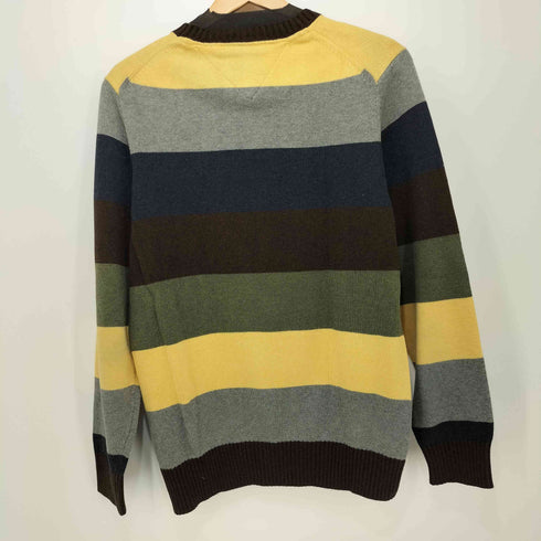 トミーヒルフィガー TOMMY HILFIGER マルチカラー ボーダーニット メンズ S/P