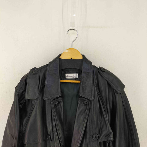 アレグリ allegri レザー トレンチコート メンズ import:XL
