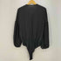 ザラ ZARA Black Bodysuit ブラック ボディスーツ レディース import:M