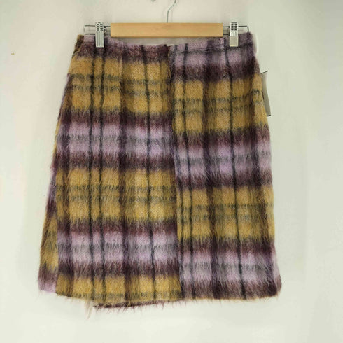 シーバイクロエ SEE BY CHLOE シャギーチェックスカート レディース JPN:38