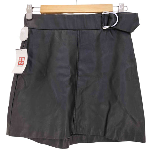 ザラ ZARA フェイクレザーミニスカート レディース JPN:M