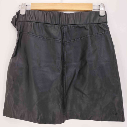 ザラ ZARA フェイクレザーミニスカート レディース JPN:M