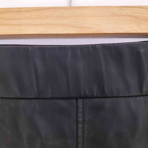 ザラ ZARA フェイクレザーミニスカート レディース JPN:M