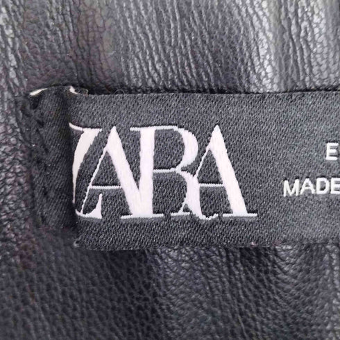ザラ ZARA フェイクレザーミニスカート レディース JPN:M