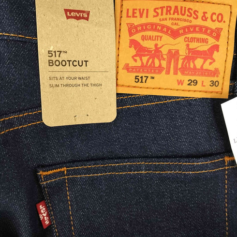 リーバイス Levis ORIGINAL BOOT CUT INDIGO FLEX デニム メンズ w29