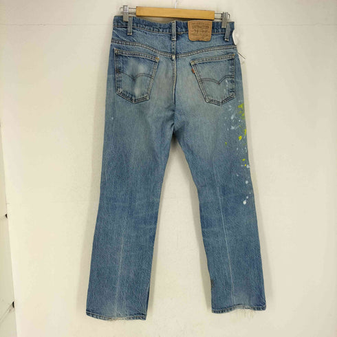リーバイス Levis ボタン裏513 オレンジタブ ペイントダメージ加工 デニムパンツ メンズ