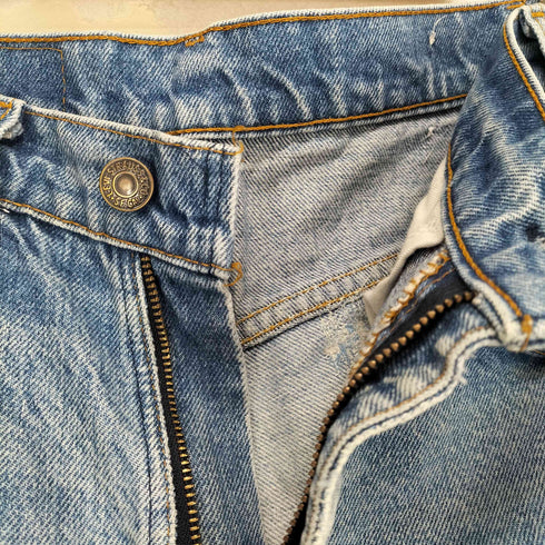 リーバイス Levis ボタン裏513 オレンジタブ ペイントダメージ加工 デニムパンツ メンズ