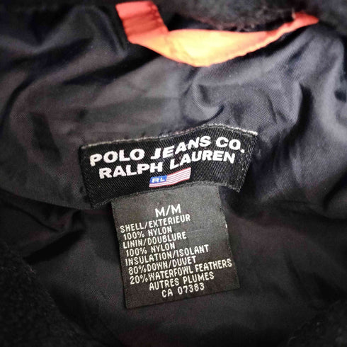 ポロジーンズカンパニーラルフローレン POLO JEANS COMPANY RALPH LAUREN 首フリース ダウンジャケット メンズ JPN:M