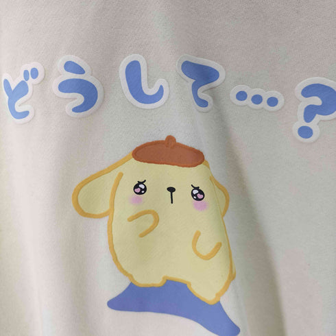 キャラクタープリント パーカー レディース L