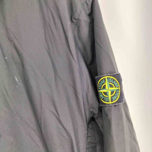 ストーンアイランド STONE ISLAND 21AW PRIMALOFT BUTTON OVERSHIRT プリマロフト ボタン オーバーシャツ ナイロン コーチ ジャケット メンズ import:L
