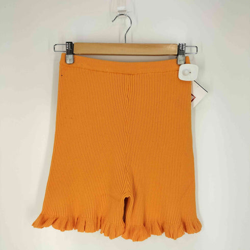 find me now ストレッチ リブニットショートパンツ ショーツ レディース JPN:M