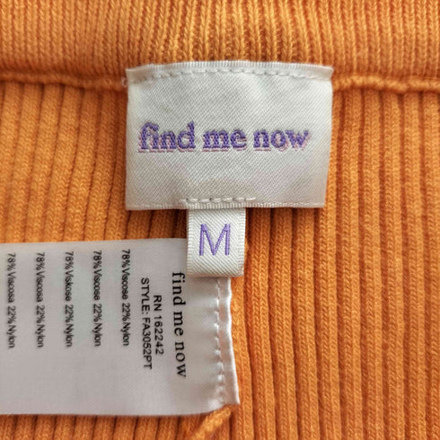 find me now ストレッチ リブニットショートパンツ ショーツ レディース JPN:M