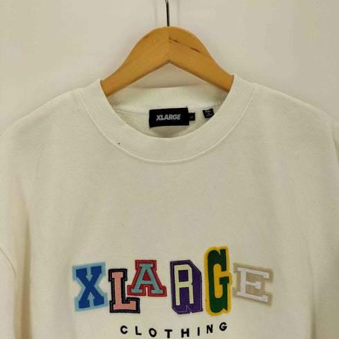 エクストララージ XLARGE MULTI COLLEGE LOGO CREW NECK SWEAT メンズ JPN:L