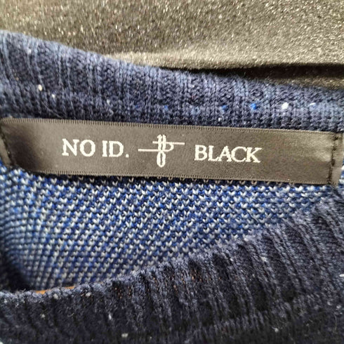 ノーアイディーブラック NO ID.BLACK NO ID.BLACK クルーネック ニット プルオーバー メンズ ONE SIZE