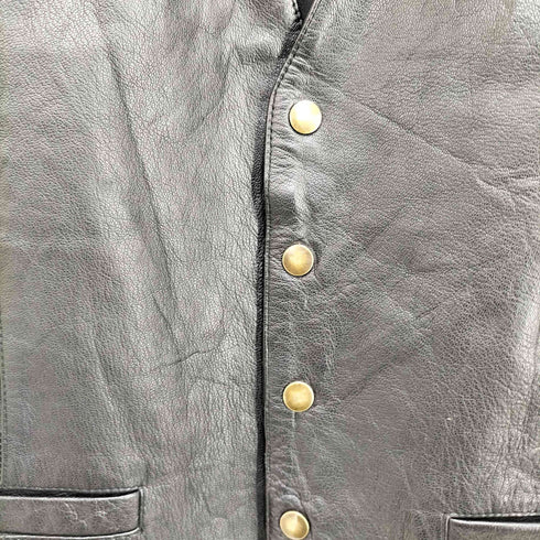 ウィルソン Wilsons Leather レザーベスト メンズ L