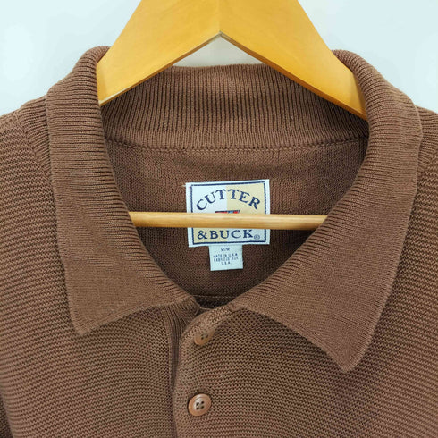 カッターアンドバック CUTTER&BUCK 長袖ポロシャツ メンズ M