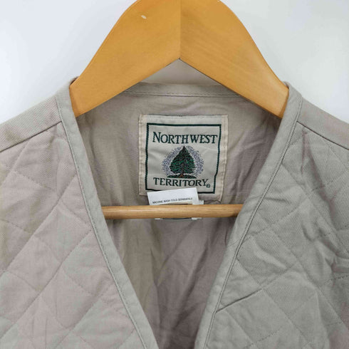 ノースウエストテリトリー NORTHWEST TERRITORY キルティングベスト メンズ L