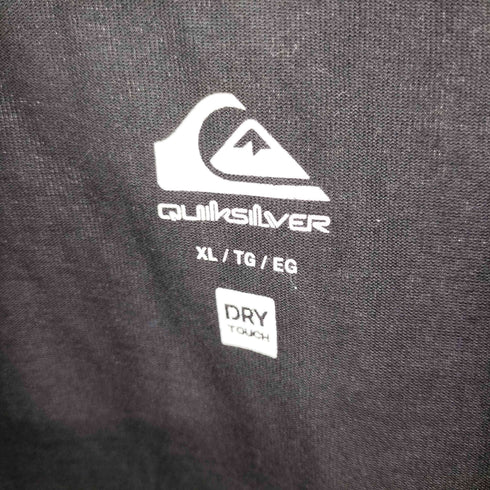 クイックシルバー Quiksilver ムラサキスポーツ 別注 ボックスロゴ バックプリント Tシャツ メンズ import:XL
