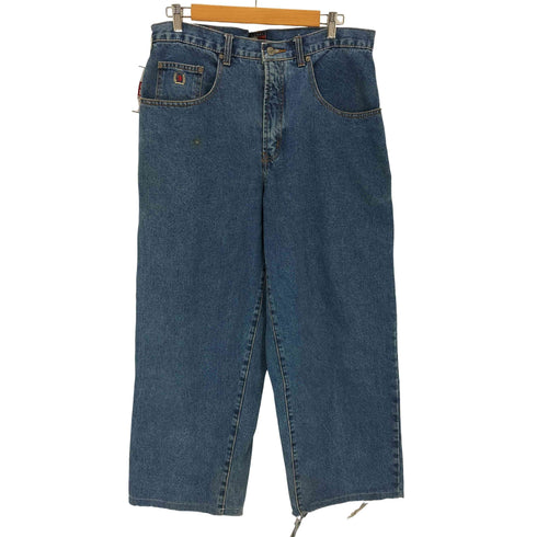 トミーヒルフィガー TOMMY HILFIGER 90s ワイドデニムパンツ バギーフィット メンズ 36