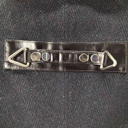 ジュンヤワタナベコムデギャルソン JUNYA WATANABE COMME des GARCONS 20AW ヘリンボーンウールピーコート ケープコート メンズ JPN:S