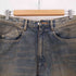 ネヴァーフォーゲット NVRFRGT 3D TWISTED WIDE LEG JEANS メンズ JPN:2