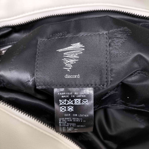 ディスコードヨウジヤマモト discord Yohji Yamamoto 23AW BATEAU TOTE BAG バトー レザー トート バッグ レディース
