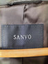 サンヨー SANYO 取り外し可 ラクーンファー ベルテッド ダウンコート レディース 9