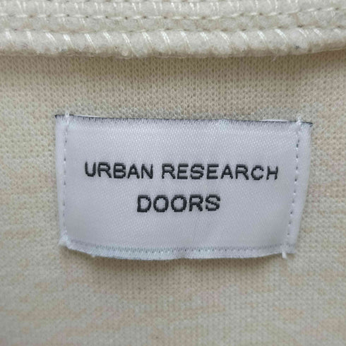 アーバンリサーチドアーズ URBAN RESEARCH DOORS add fabrics ハーフZIPプルオーバー レディース M
