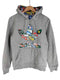 アディダスオリジナルス adidas Originals トレフォイルロゴプリントプルオーバーパーカー レディース import:S