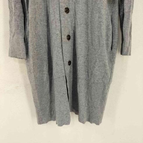 イッセイミヤケペルマネンテ ISSEY MIYAKE PERMANENTE 90s 95AW ウールレーヨン ロングニットカーディガン レディース JPN:M