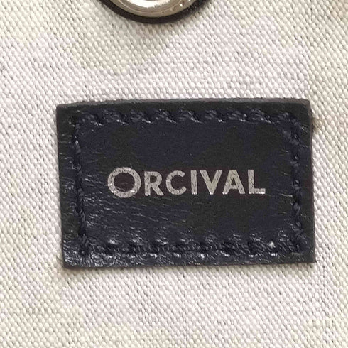 オーチバル ORCIVAL レザー切替ショルダーバッグ メンズ