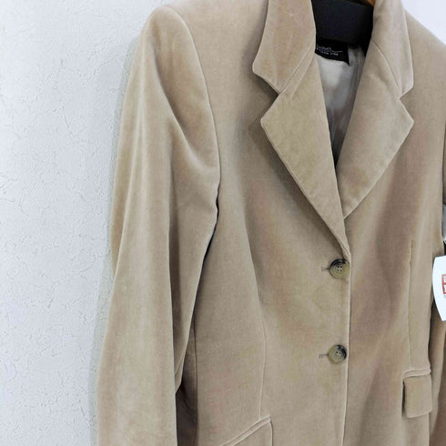 マックスマーラウィークエンド MAX MARA WEEKEND lycra by dupont ベロア テーラードジャケット レディース US:8