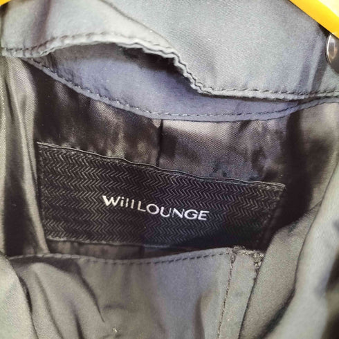 ナノユニバース NANO universe WillLOUNGE フーデッドナイロンコート メンズ JPN:L