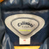 キャロウェイ Callaway 袖着脱可能トリコロール柄ダウンジャケット レディース M