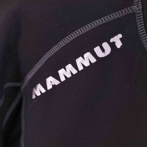 マムート MAMMUT ロゴプリント ウールポリブレンド ラミー ロングスリーブTシャツ メンズ import:M