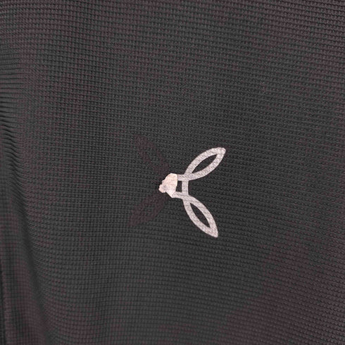 モンチュラ MONTURA ロゴプリント ハーフジップ ハイネック ロングスリーブTシャツ メンズ import:L