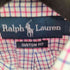 ラルフローレン RALPH LAUREN CUSTOM FIT スモールポニー刺繍 チェック BD S/S シャツ メンズ JPN:S