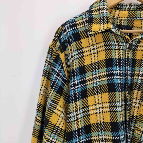 ザラ ZARA ツイードシャツジャケット メンズ JPN:L