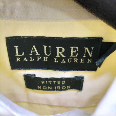 ローレンラルフローレン LAUREN RALPH LAUREN FITTED NON IRON コットン BD L/S シャツ レディース 151/2