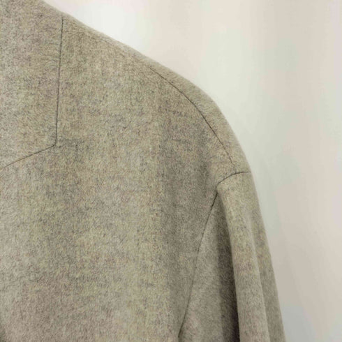 ジャーナルスタンダードレリューム JOURNAL STANDARD relume SUPER 140s lana ウールノーカラーコート レディース JPN:36