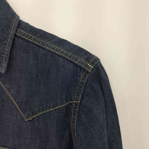 スカルジーンズ SKULL JEANS デニムウエスタンシャツ メンズ