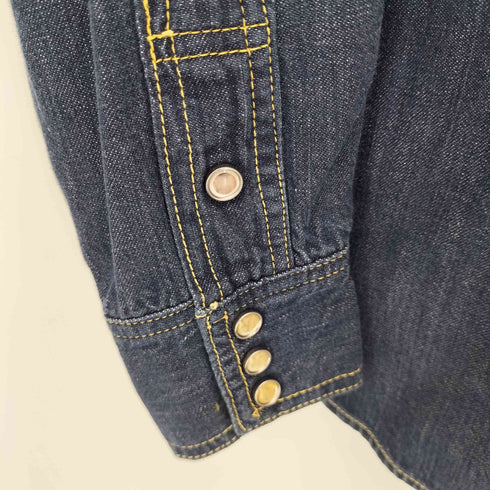 スカルジーンズ SKULL JEANS デニムウエスタンシャツ メンズ
