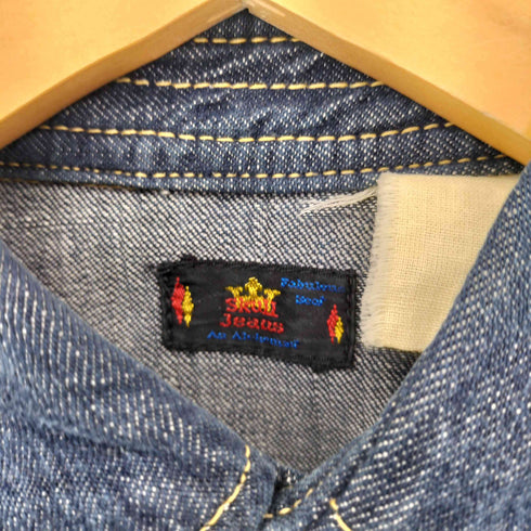 スカルジーンズ SKULL JEANS デニムウエスタンシャツ メンズ