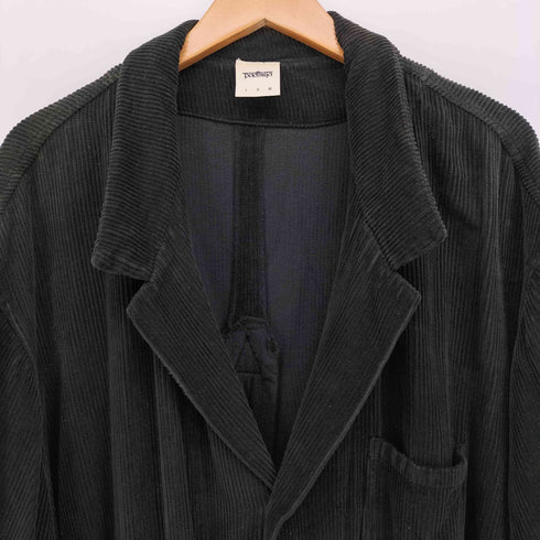 バディ―ヤ Badhiya Over Coat コーデュロイ ロング コート メンズ