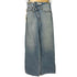マウジー moussy CROSS WAIST WIDE STRAIGHT レディース 0