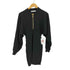ザラ ZARA フロントジップタイトワンピース レディース import:S
